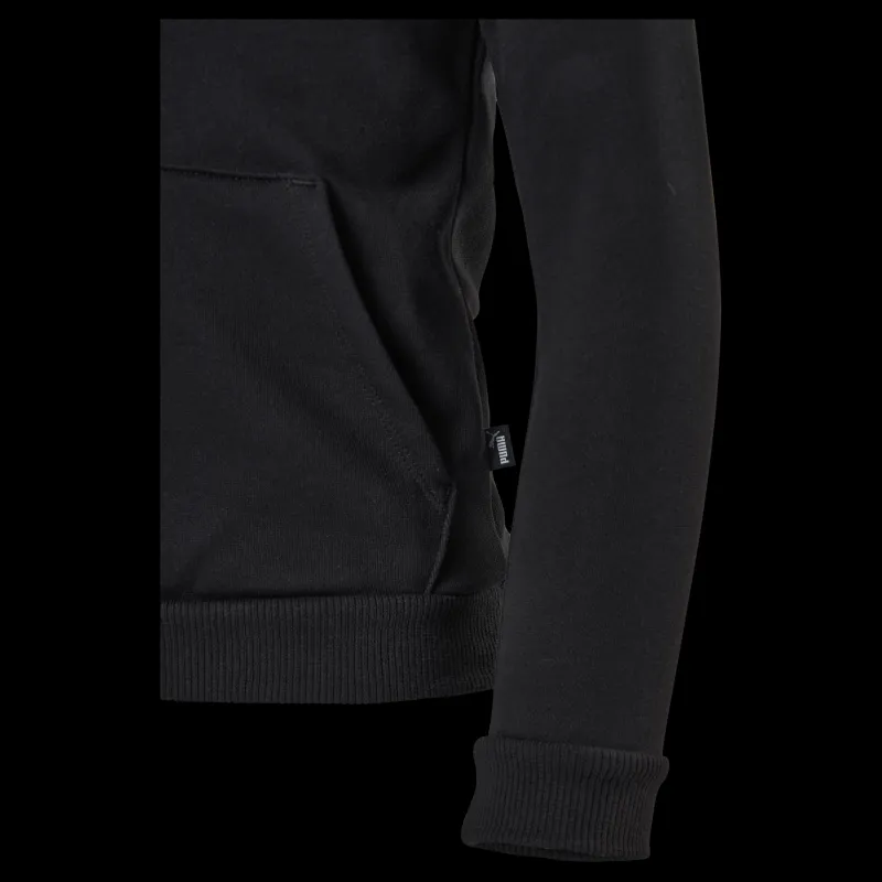 Sale Puma Ess Logo Hoodie Fl G Black Svart