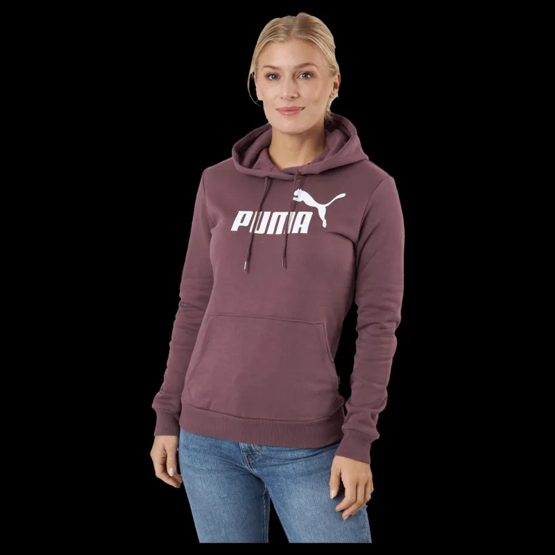 Puma Ess Logo Hoodie Fl (s) Dusty Plum Lila Hot