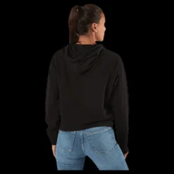 Puma ESS+ Metallic Cropped Hoody TR Black/Gold Svart Best