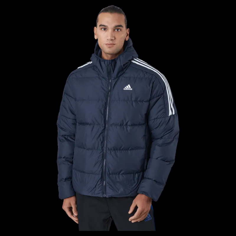 Clearance adidas Ess Mid D H Jkt Legink Blå