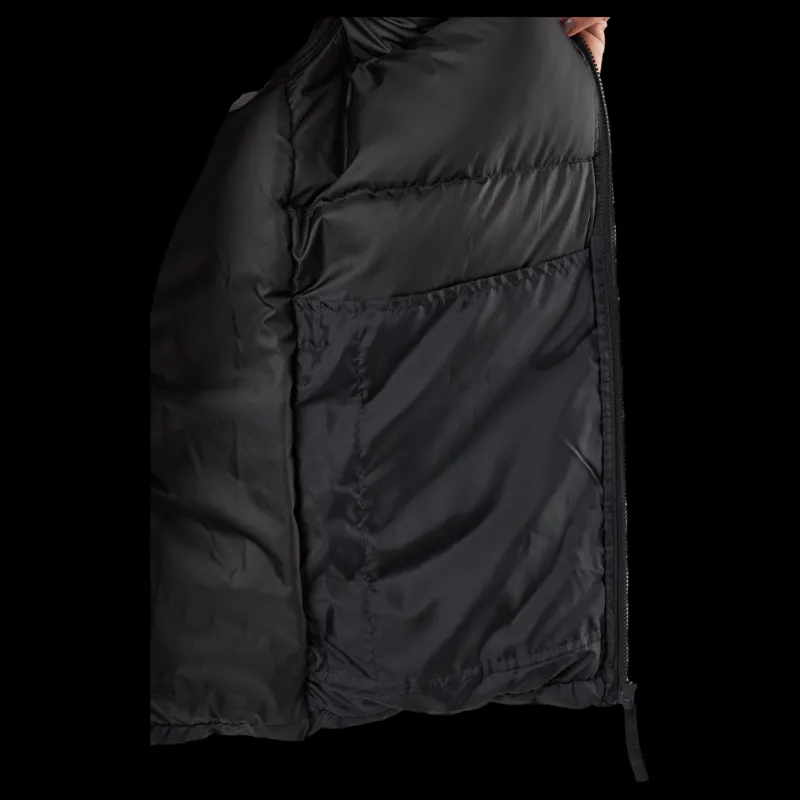 adidas Ess Mid Dwn Jkt Black Svart Outlet