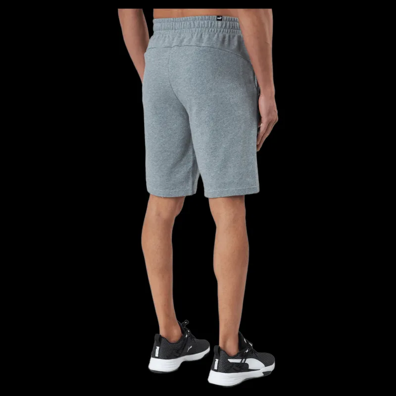 Clearance Puma Ess Shorts 10" Medium Gray Heather Grå