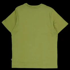 Puma Ess Small Logo Tee Olive Green Grön Hot
