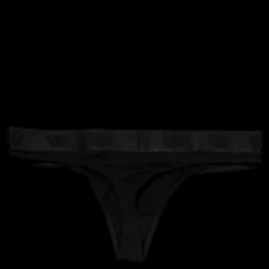 Clearance VXV Label Ess' Thong Black Svart