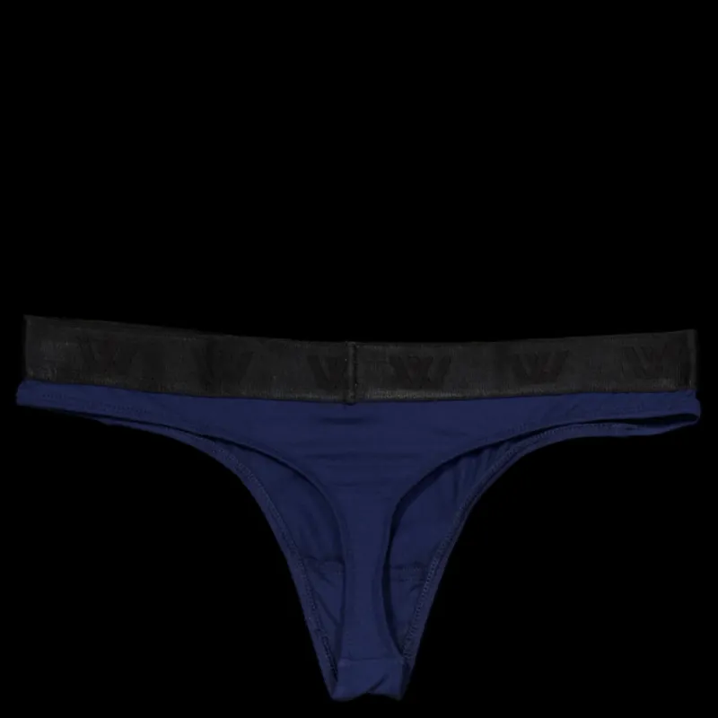VXV Label Ess' Thong Navy Blå Online