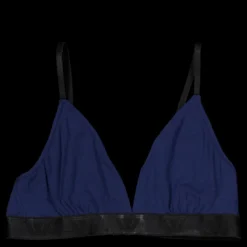 VXV Label Ess' Triangle Bralette Navy Blå Hot