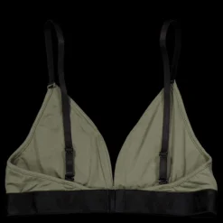 Clearance VXV Label Ess' Triangle Bralette Olive Grön