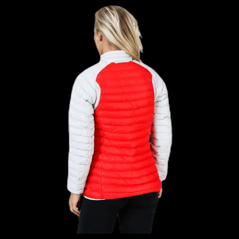 Haglöfs Essens Mimic Jacket White/Red Vit och Röd Best