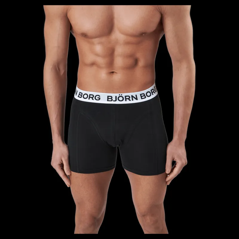Björn Borg Essential Boxer 5p Multipack 6 Svart New