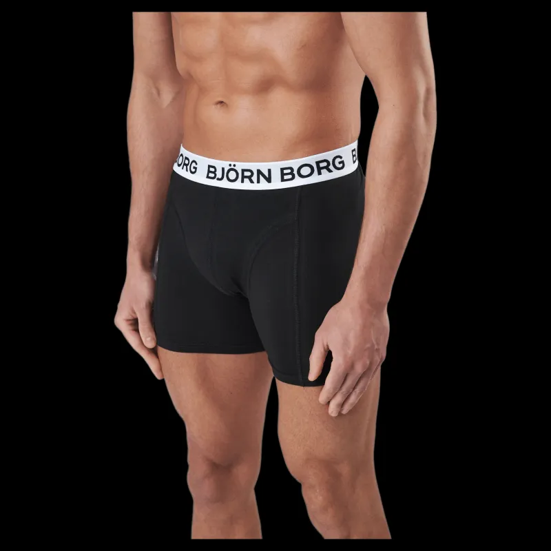 Björn Borg Essential Boxer 5p Multipack 6 Svart New
