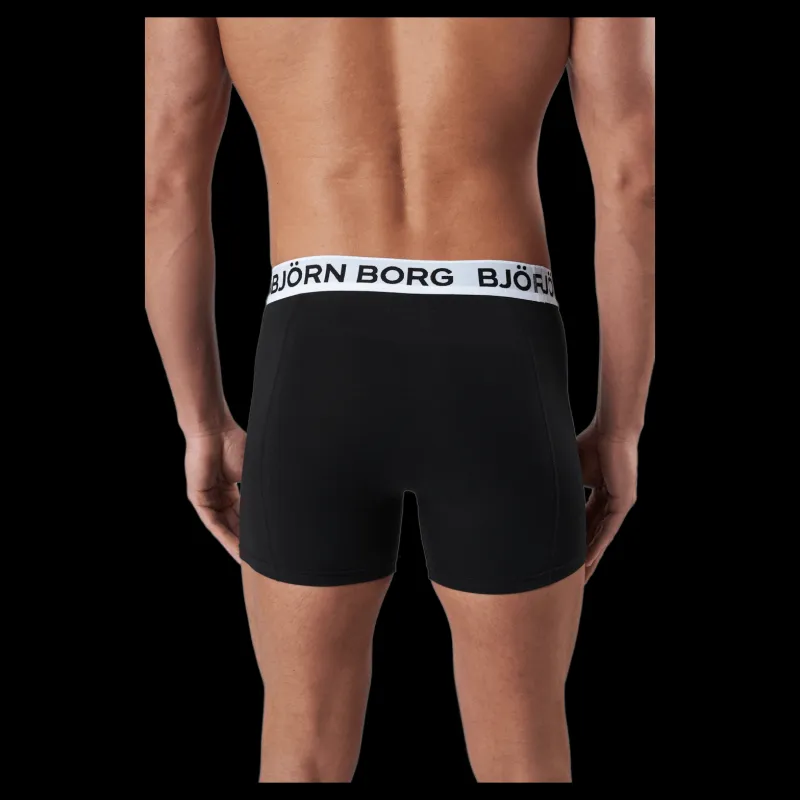 Björn Borg Essential Boxer 5p Multipack 6 Svart New