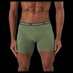 Clearance Björn Borg Essential Boxer 3p Multipack 4 Grön
