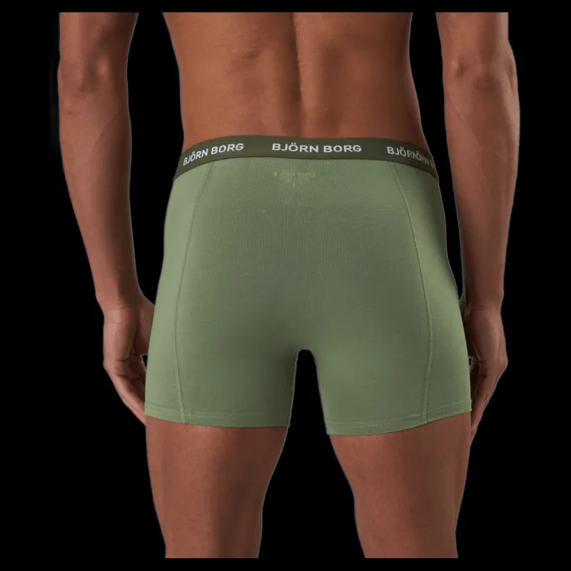 Clearance Björn Borg Essential Boxer 3p Multipack 4 Grön