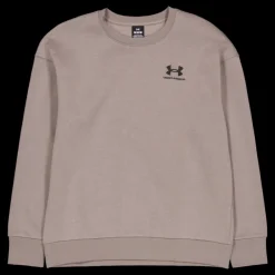 Under Armour Essential Fleece Crew Brown Beige