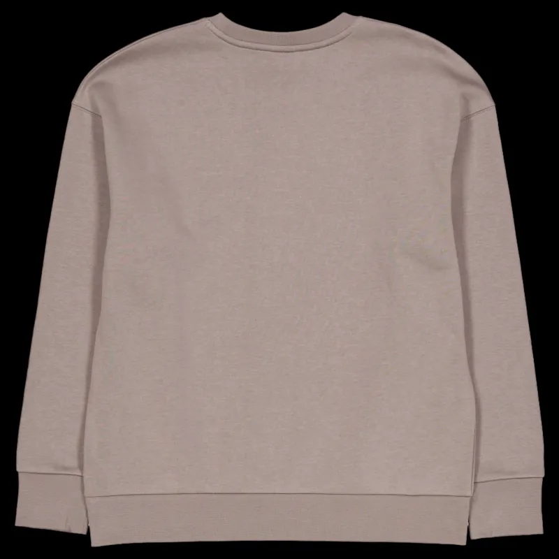 Under Armour Essential Fleece Crew Brown Beige