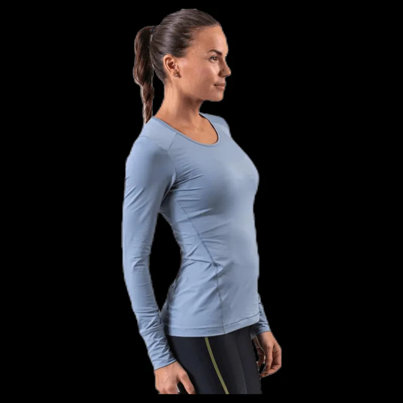 Casall Essential Long Sleeve Blue Blå Discount