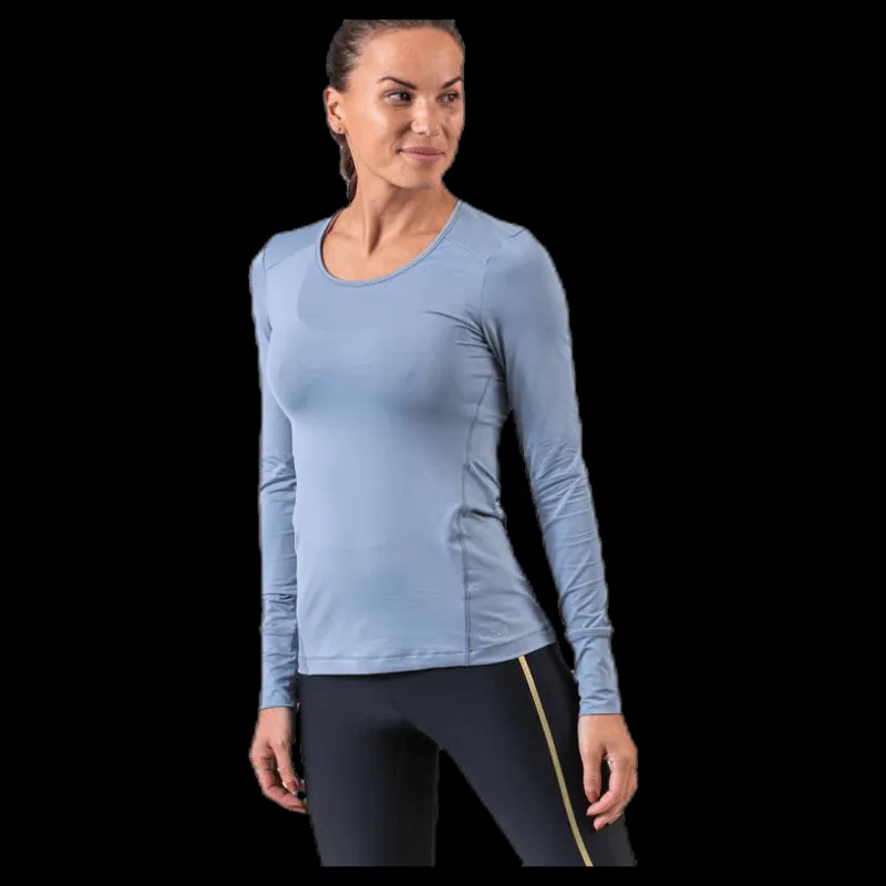 Casall Essential Long Sleeve Blue Blå Discount
