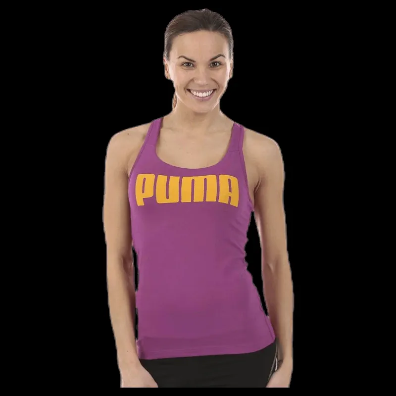 Puma Essential Tank Top Purple Lila Clearance