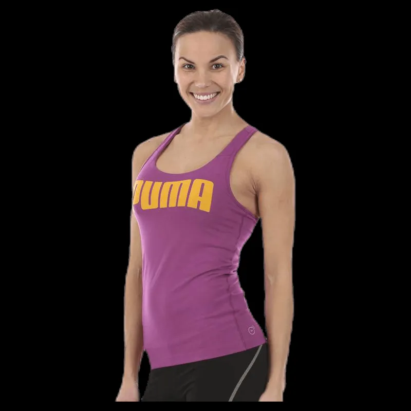 Puma Essential Tank Top Purple Lila Clearance