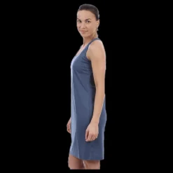 Super.Natural Essential Racer Dress Blue Blå Hot