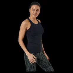 Hot Casall Essential Rib Racerback Black Svart