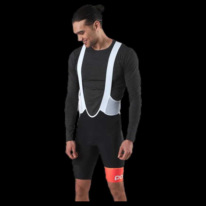 POC Essential Road VPDs Bib Shorts White/Black Vit och Svart Best