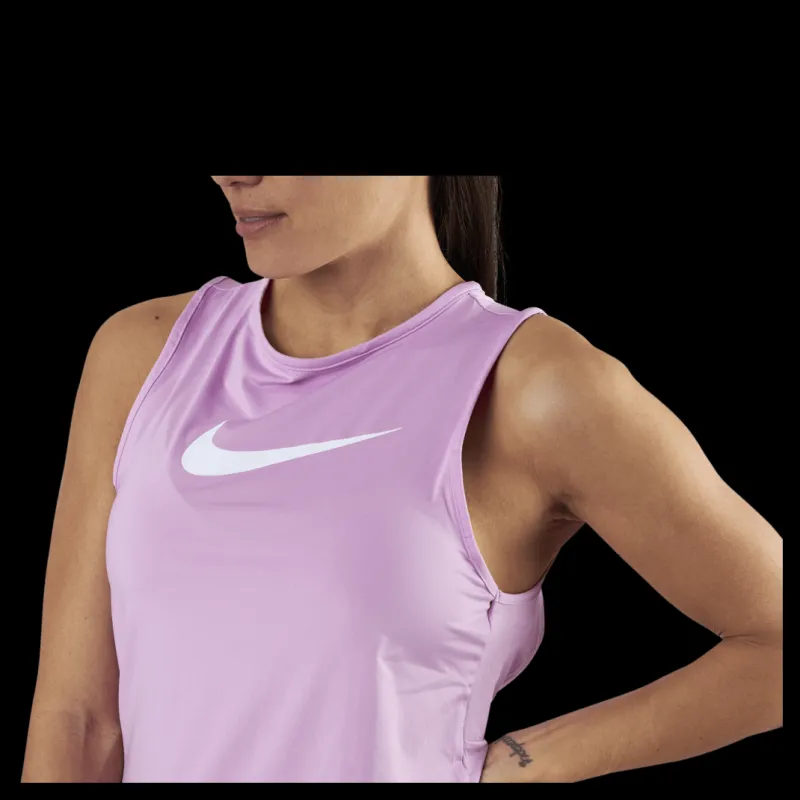 Outlet Nike Essential Swoosh Tank Pink/White Rosa och Vit