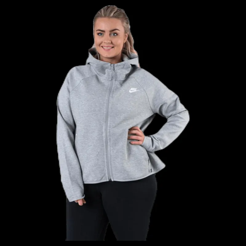 Outlet Nike Essential Tch Flc Cape Plus Grey Grå
