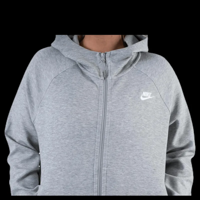 Outlet Nike Essential Tch Flc Cape Plus Grey Grå