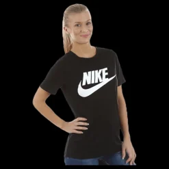Outlet Nike Essential Tee Black Svart