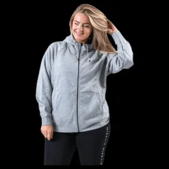 Nike Essential Zip Hoodie Plus Grey Grå New