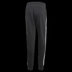adidas Essentials 3 Stripes Tapered Pant Ft Cuffed Black / White Svart Discount