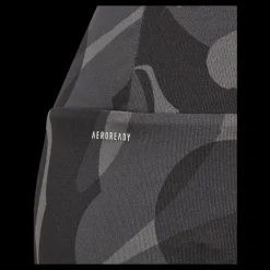 adidas Essentials AEROREADY Seasonal Print High-Waist 7/8 Leggings Kids Black Flerfärgad