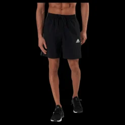 Discount adidas Essentials Chelsea Short Black / White Svart