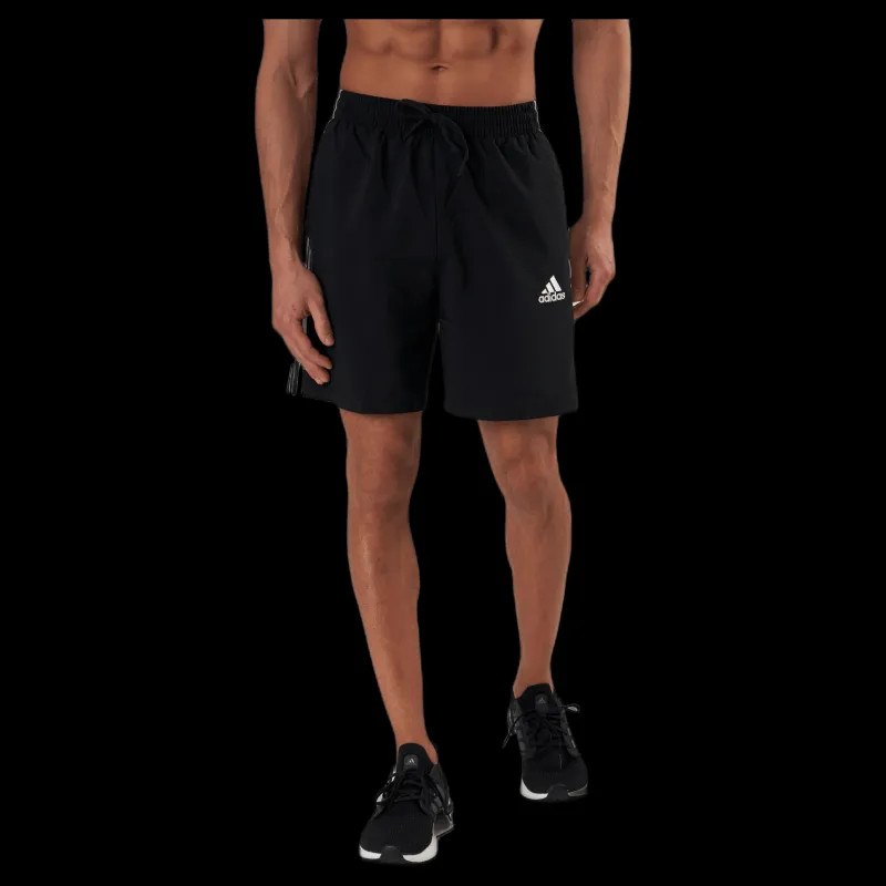Discount adidas Essentials Chelsea Short Black / White Svart