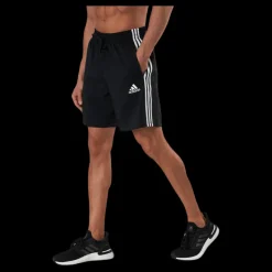Discount adidas Essentials Chelsea Short Black / White Svart