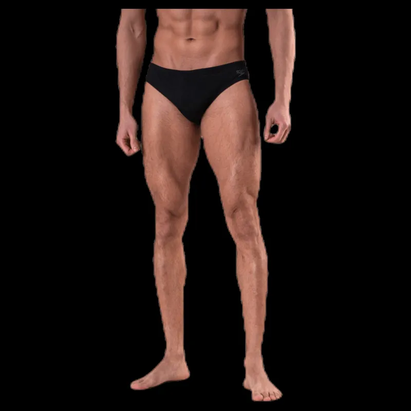 Hot Speedo Essentials Endurance + 7Cm Brif Am Black Svart