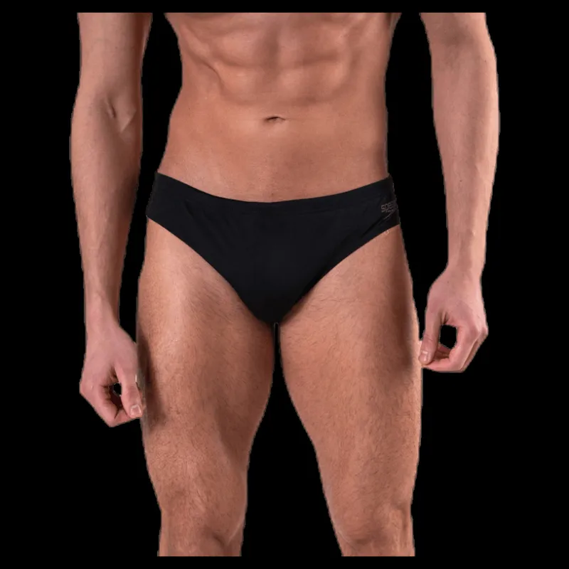Hot Speedo Essentials Endurance + 7Cm Brif Am Black Svart
