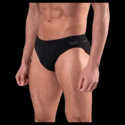 Hot Speedo Essentials Endurance + 7Cm Brif Am Black Svart