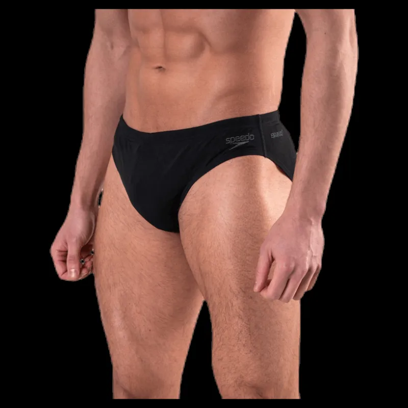 Hot Speedo Essentials Endurance + 7Cm Brif Am Black Svart