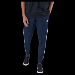 adidas Essentials Fleece Fitted 3-Stripes Joggers Legend Ink Blå Outlet