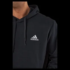adidas Essentials Fleece Hoodie Black Svart