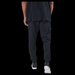 Discount adidas Essentials Fleece Regular Tapered Cargo Joggers Black Svart