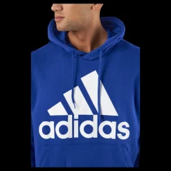 adidas Essentials French Terry Big Logo Hoodie Selubl Blå