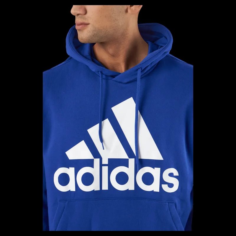 adidas Essentials French Terry Big Logo Hoodie Selubl Blå