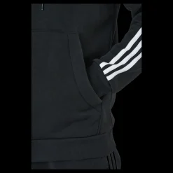 New adidas Essentials Full-Zip Hoodie Black Svart