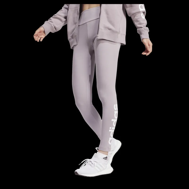 Clearance adidas ESSENTIALS HIGH-WAISTED LOGO LEGGINGS Preloved Fig Rosa