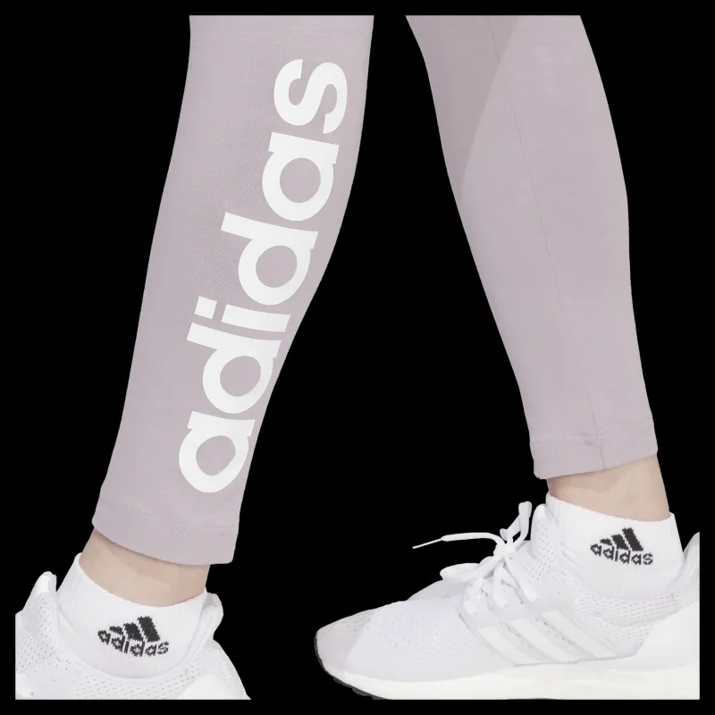 Clearance adidas ESSENTIALS HIGH-WAISTED LOGO LEGGINGS Preloved Fig Rosa
