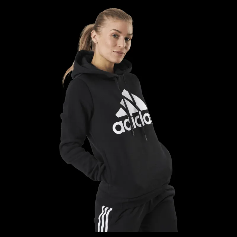 Sale adidas Essentials Hoodie Black / White Svart