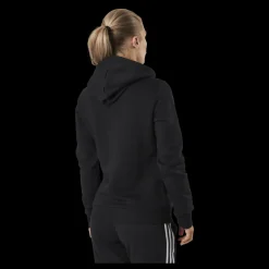 Sale adidas Essentials Hoodie Black / White Svart